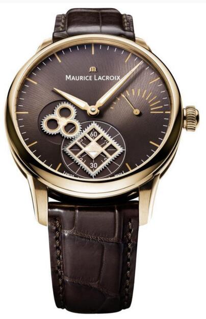 Review Best Maurice Lacroix Masterpiece Square Wheel MP7158-PG101-700 Replica watch